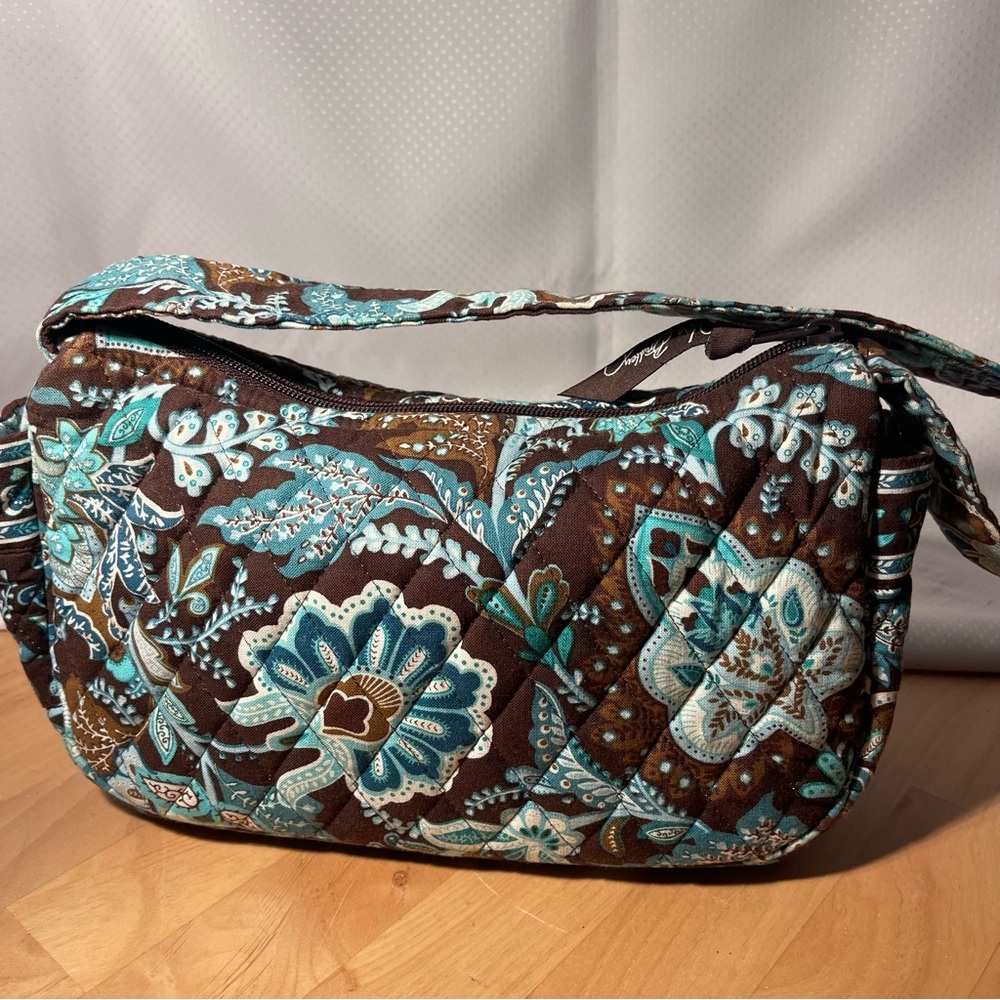 Vera Bradley Java Blue Purse Floral - image 2